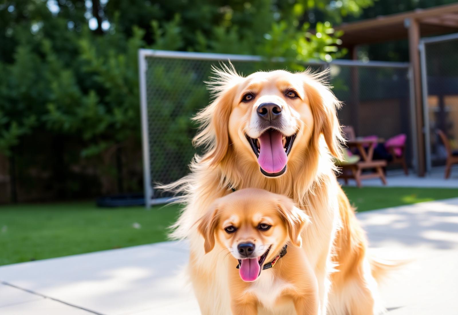 Happy dogs playing at Paw Paradise Gurgaon